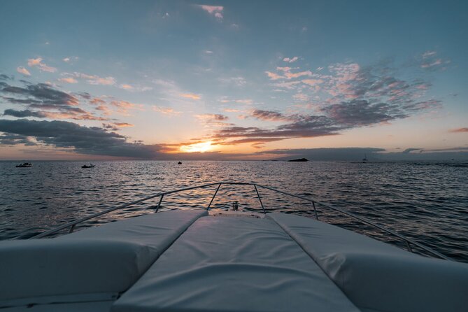 2 Hour VIP Private Luxury Sunset Boat Charter in Tenerife - Setting out from Puerto Colón with cava