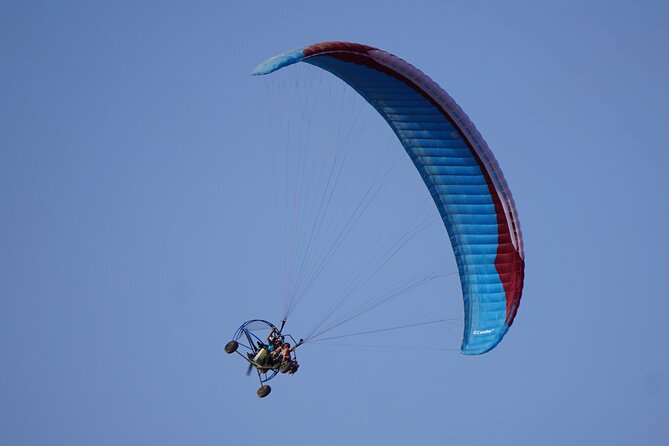 20 Minute Private Paratrike Flight over Tenerife South - The fast takeoff and first minutes in the air