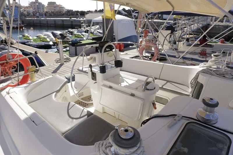 3h Whale Watching Share Tour Beneteau Oceanis 440 - Searching for dolphins and pilot whales