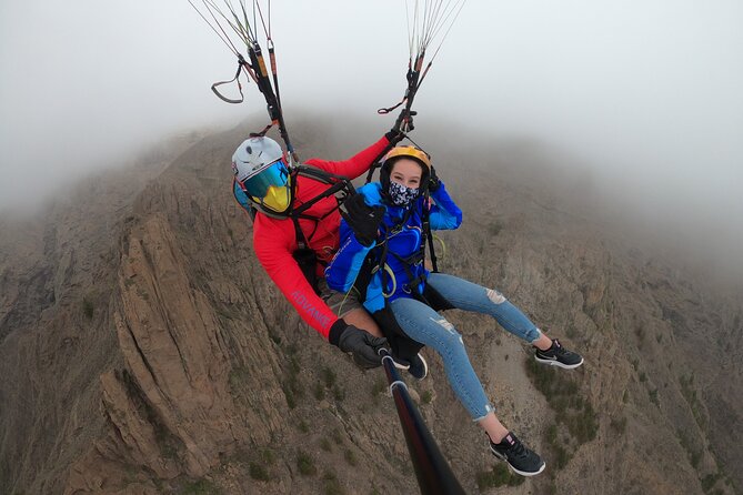 Acrobatic Paragliding Flight with Spanish Champion in Tenerife - Photos, video, and the real value of the price