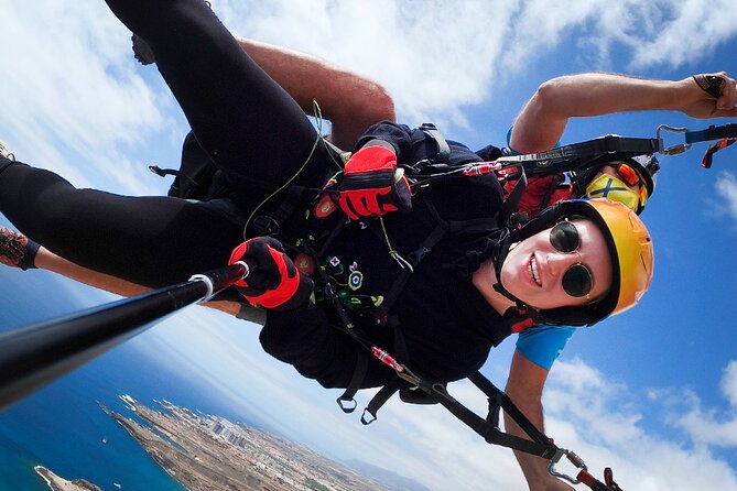 Acrobatic Paragliding Flight with Spanish Champion in Tenerife - Timing, weather, and cancellation advice