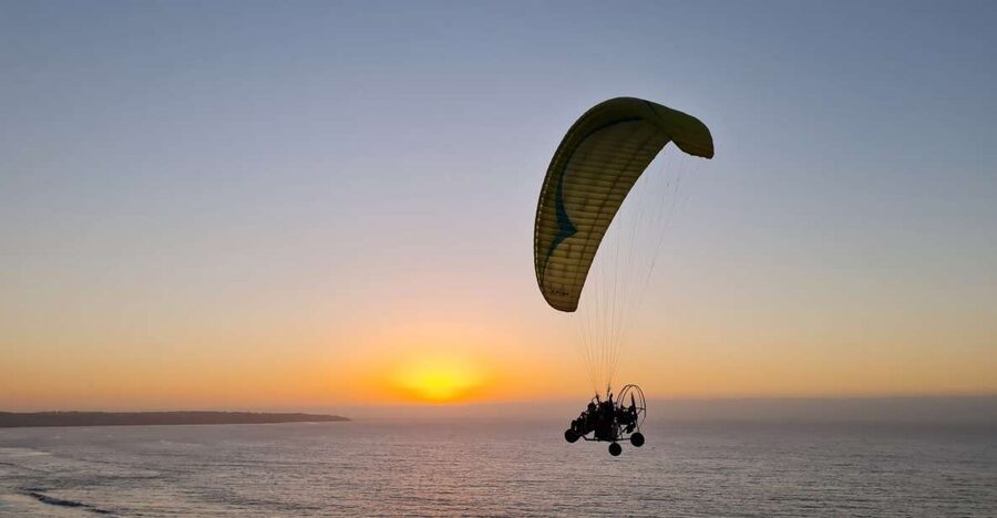 Adeje: Paratrike Flying Tour with Hotel Pickup and Photos - The Costa Adeje coast from above