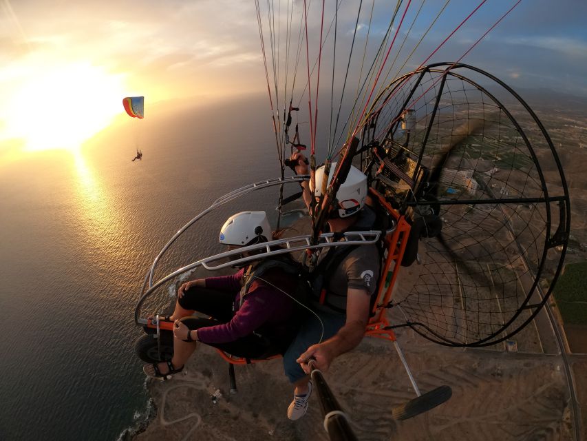 Adeje: Paratrike Flying Tour with Hotel Pickup and Photos - Calm sightseeing or an adrenaline ride