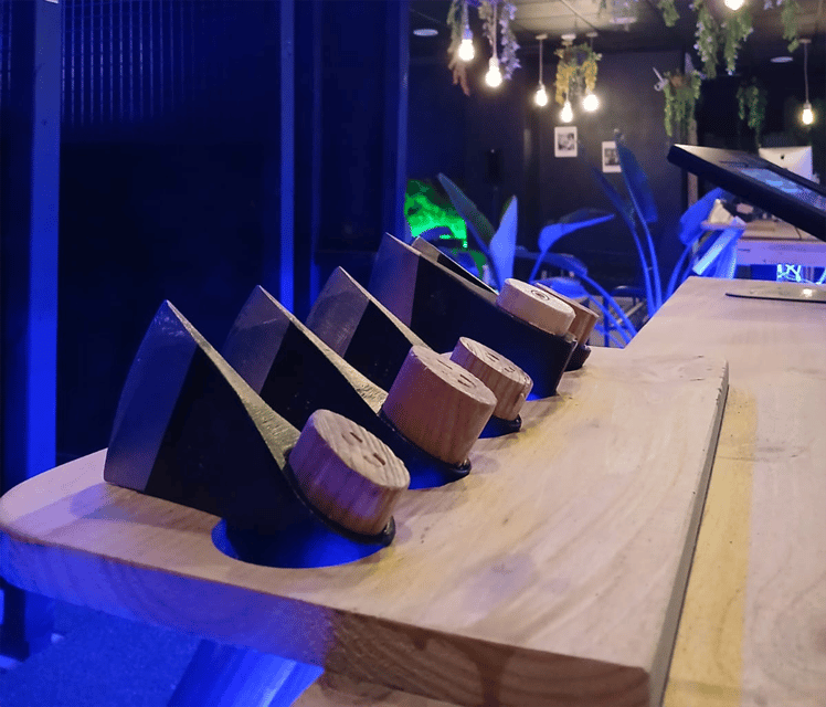 AXE THROWING TENERIFE - The Ninja Experience brings shurikens and knives