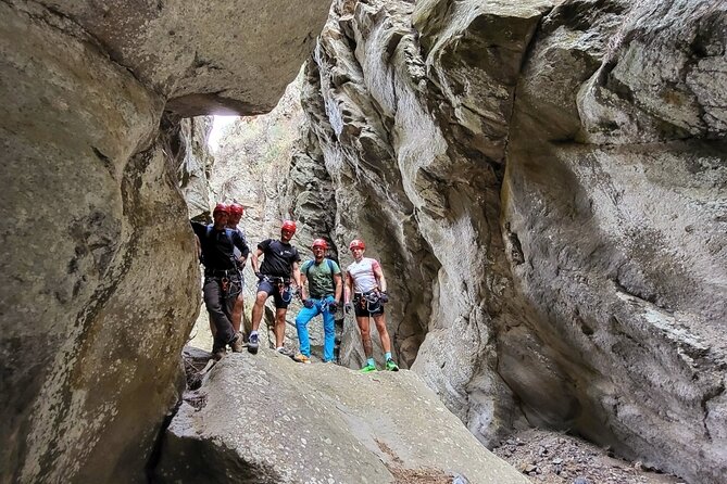 Canyoning in Tenerife South - How Jorge handles first-time canyoning