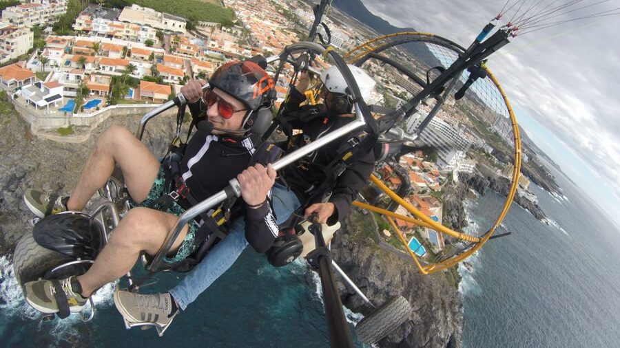 COAST: Fly over the coasts of Tenerife by Paratrike! (20min) - How much value do you get for $106?