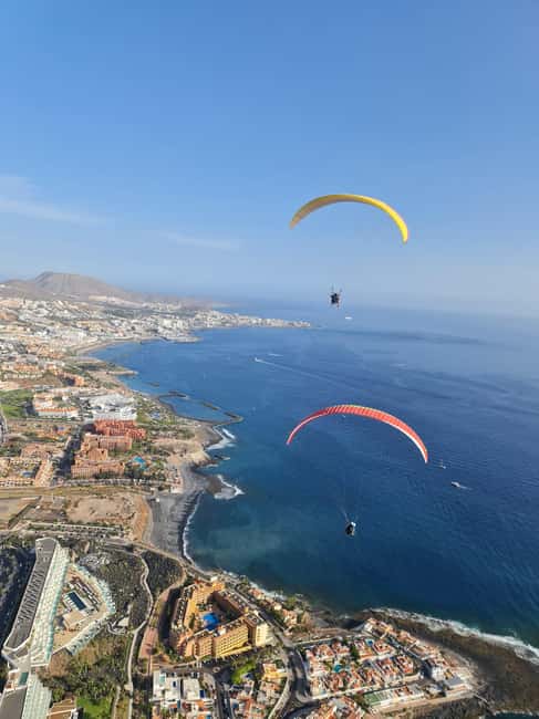 Costa Adaje: Paragliding from 1100m - Incredible landscape! - A calm briefing makes the launch easier