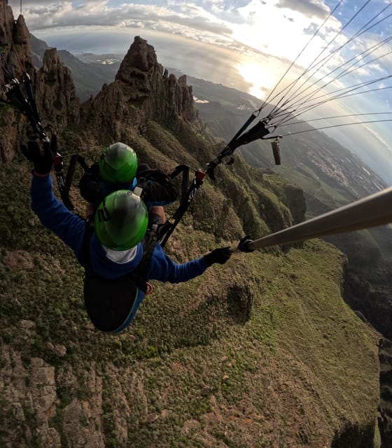 Costa Adaje: Paragliding from 1100m - Incredible landscape! - What the flight over Costa Adeje feels like