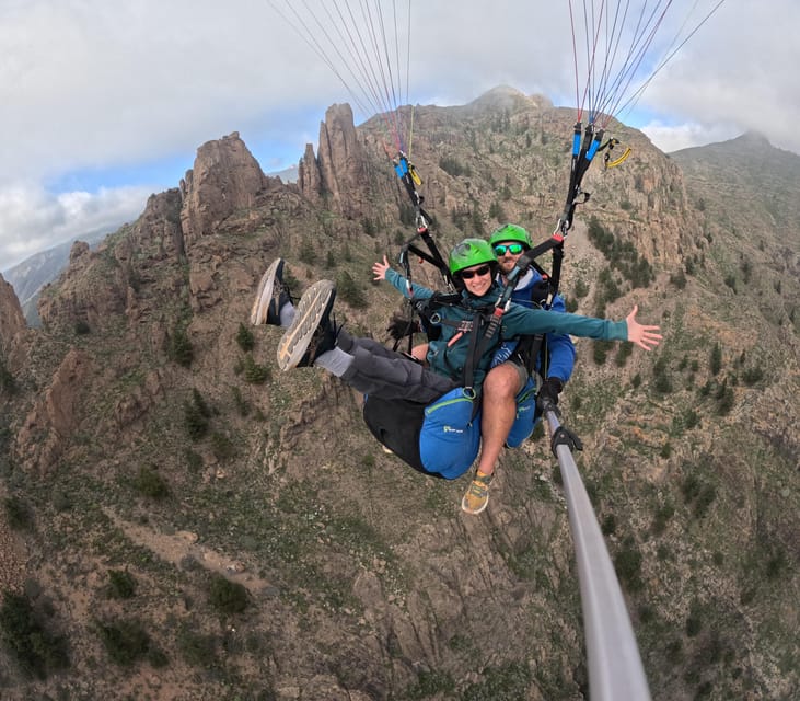 Costa Adaje: Paragliding from 1100m - Incredible landscape! - Weather can change the plan