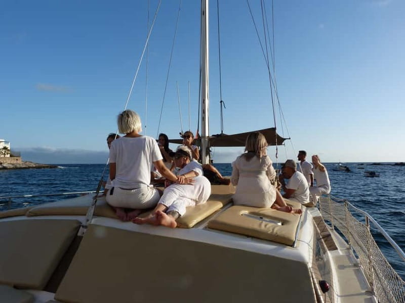 Costa Adeje: Catamaran Tour, Snorkelling, Snacks & Drinks - Costa Adeje from the water