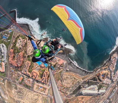 Costa Adeje, Paragliding with pick up service and 5 free photos!