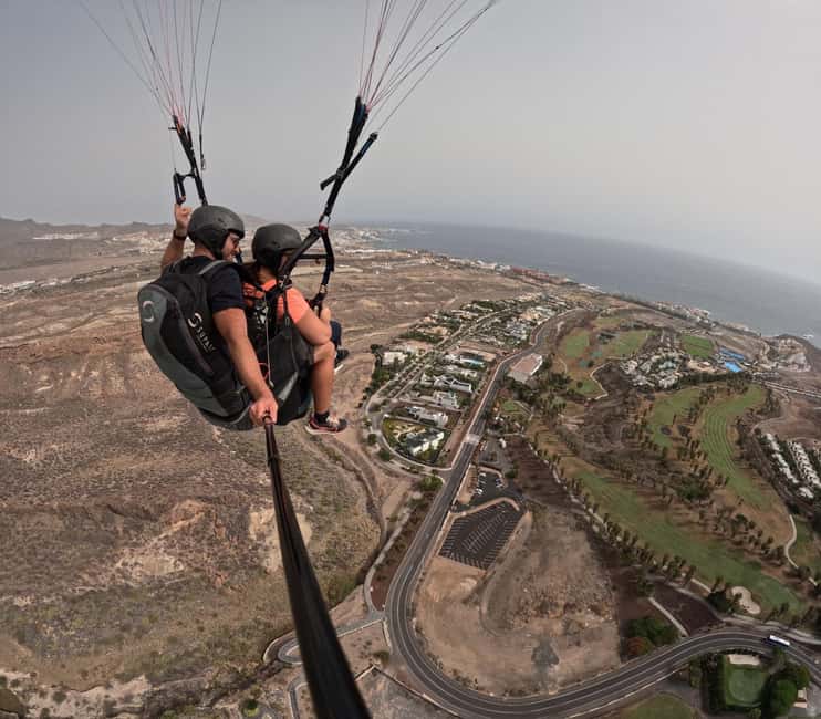 Costa Adeje, Paragliding with pick up service and 5 free photos! - Is $147 a fair price?