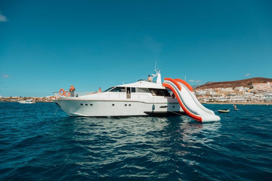 Costa Adeje: Private Yacht Trip with Watersports and Slides - Key points to know before booking