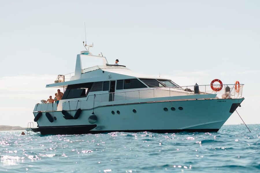Costa Adeje: Private Yacht Trip with Watersports and Slides - Playa de las Vistas and the main water session