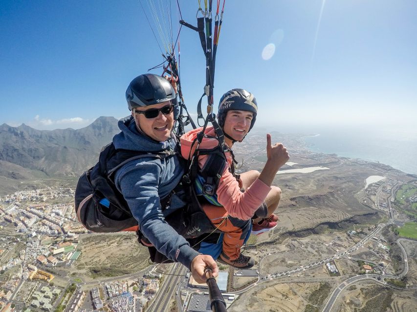 Costa Adeje: Tandem Paragliding Flight - What You See During the 15 to 20 Minute Flight