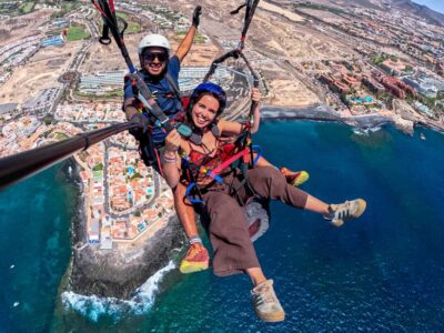 Tandem Paragliding Flight