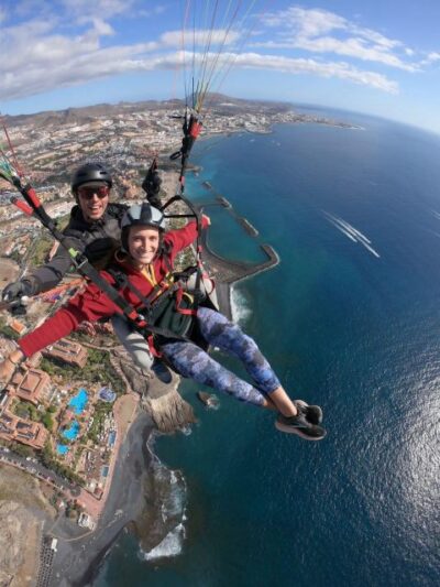 Tandem Paragliding Flight with Pickup