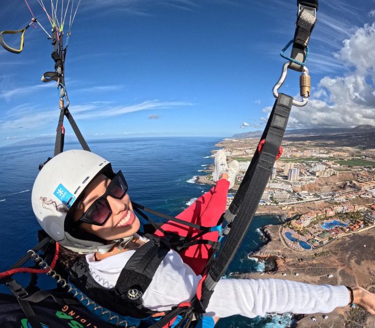 Costa Adeje: Tandem Paragliding Flight with Pickup - Photos, videos, and the extra cost to consider
