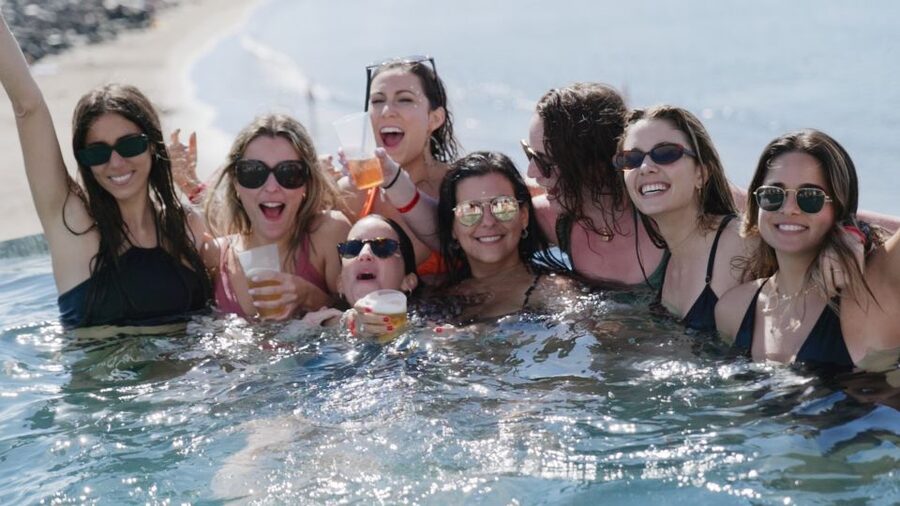Costa Adeje: Tenerife Monkey Beach Club Utopia Pool Party - A rooftop party above Costa Adeje