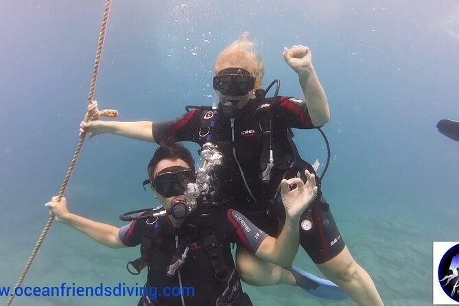 Discover Scuba Diving, free pictures included - Support from a certified instructor