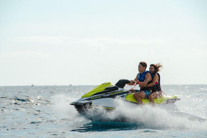 Double Jet Ski Safari 2.5 Hour Guided Tour of Tenerife - Following the instructor on the water