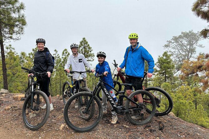 E-bike Ride at Chinyero Natural Reserve - on premium bikes - From loose gravel to Canary Island pine forest
