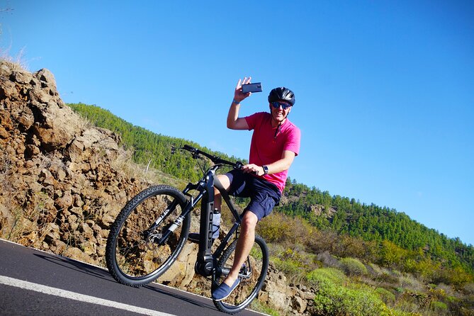 Electric Bike Teide Volcano Guided Tour - El Retamar and the three-island view