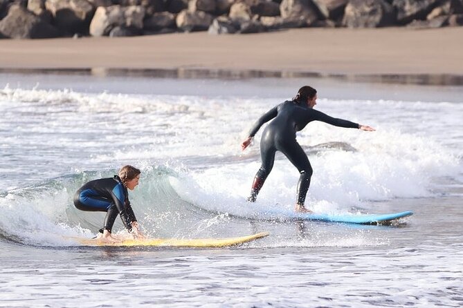 Group Surf Class in Playa de Las Américas with Photographs - What the $47.06 price includes