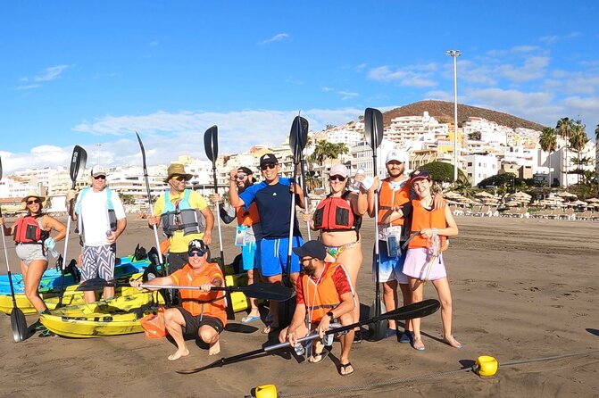 Guided Kayak Tour From Los Cristianos Beach Tenerife - Snorkeling among the fish