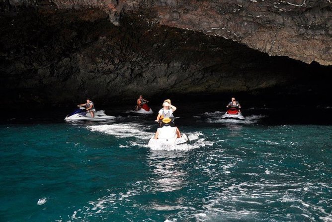 Jet Ski Safari South Tenerife - The Swim Stop and Return to Puerto Colón