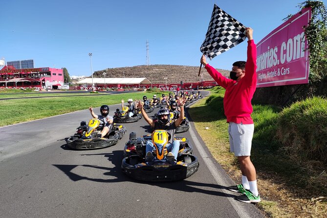 Karting Club Tenerife - Choosing between the junior and senior tracks