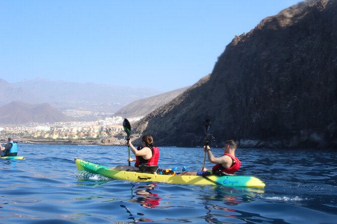 Kayak Route along the Volcanic Coast in Tenerife South with Snorkeling - Is $54.31 good value?