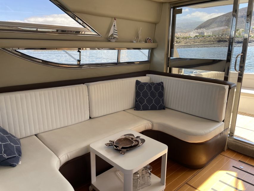 Las Galletas: Private Luxury Yacht Cruise with Lunch - Cruising beneath Tenerife’s south coast