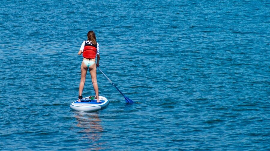 Los Cristianos : 1 Hour of Paddle surf Rental - One hour of freedom in the bay