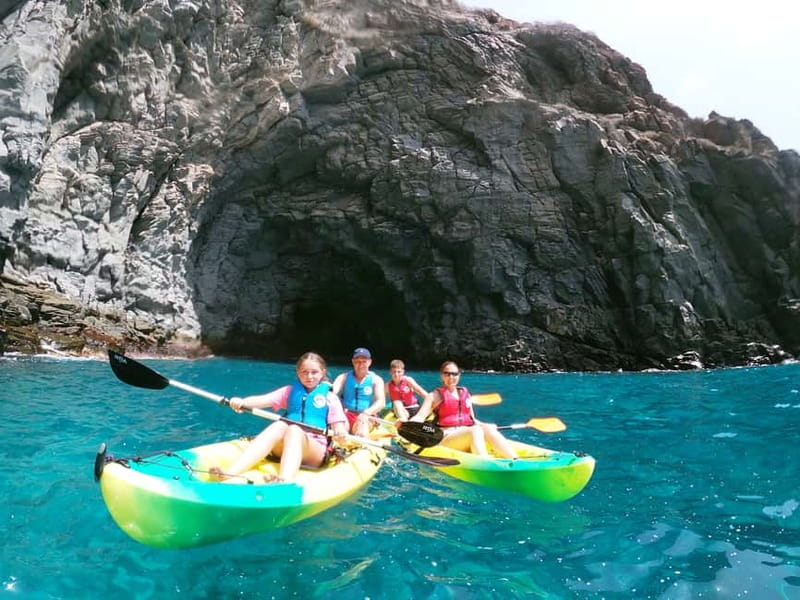 Los Cristianos: Kayak and Snorkel with Turtles and Photos - Meeting at Shaka Surf in Los Cristianos