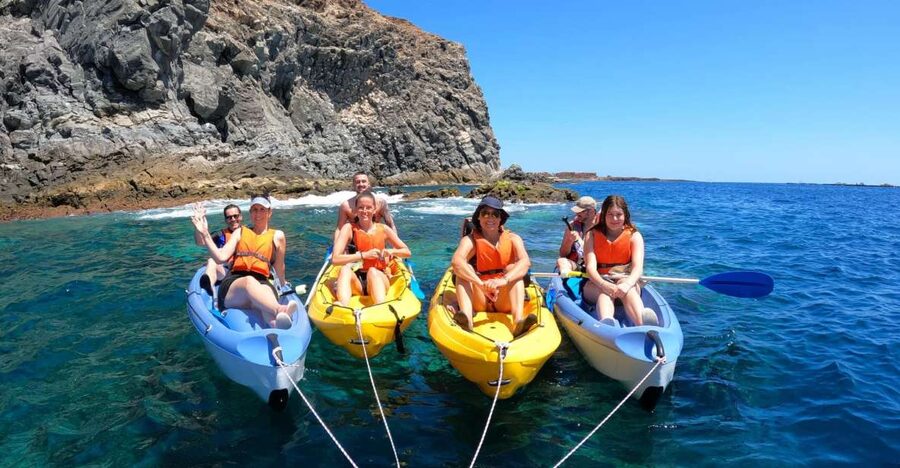 Los Cristianos: Kayaking and Snorkeling with Marine Wildlife - Key points to know before booking