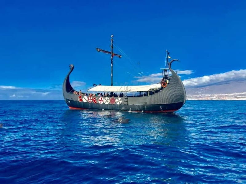 Los Cristianos: Viking Cruise Whales & Dolphins Watching - A Fun Viking Show, Not a Quiet Science Cruise