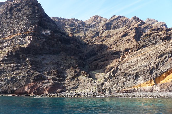 Los Gigantes Whale Watching Charter by Sail Boat - Swimming and snorkeling below the cliffs