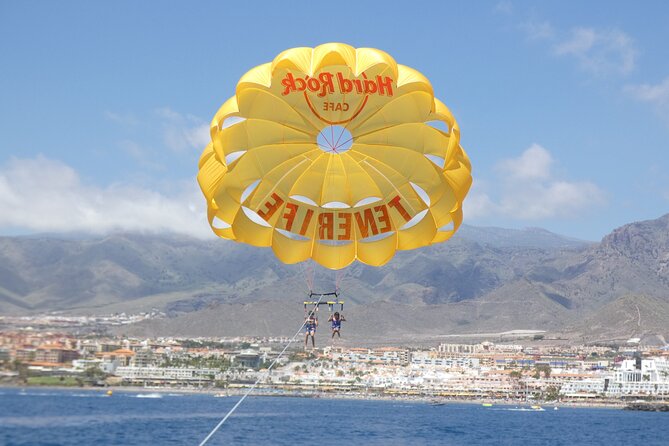 Parasailing flights on the coast of Adeje in Tenerife - Booking Ahead and Watching the Weather