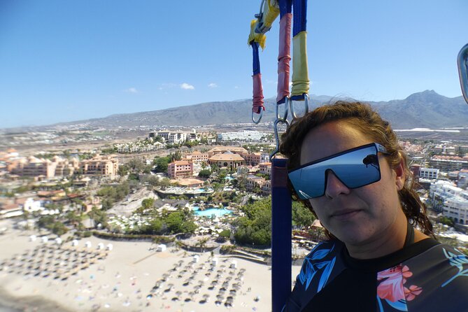 Parasailing flights on the coast of Adeje in Tenerife - Paying $64.88 for a Shared Flight