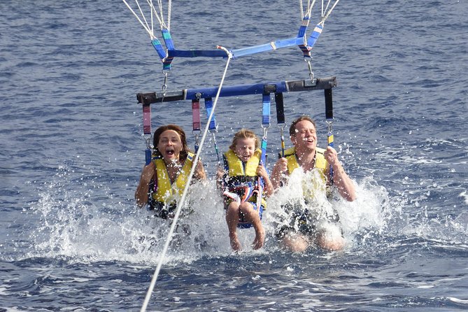 Parascending Tenerife. Stroll above the south Tenerife sea - Ten minutes above the Atlantic