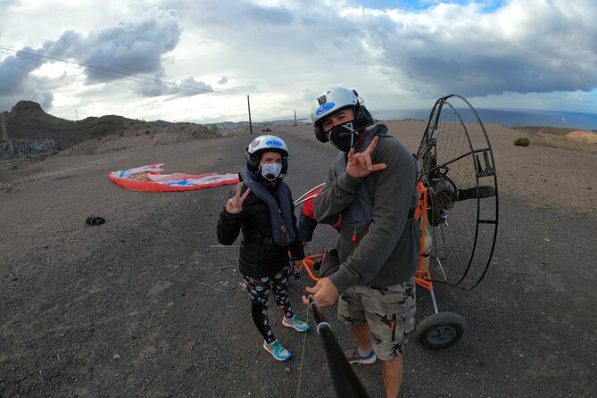 Paratrike Flight in Costa de Adeje with the World Champion - Pickup, Timing, and the Return to Adeje