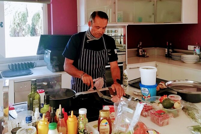 Personal chef at your villa - How the three hours are likely to work