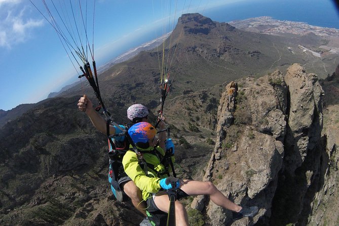 Premium Paragliding in Tenerife : Photos, videos and pickup included - From Costa Adeje to the takeoff point