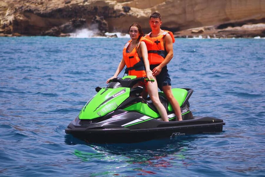 Puerto Colón: Kawasaki Jet Ski Tour Along Tenerife's Coast - What the one-hour Costa Adeje ride is really like