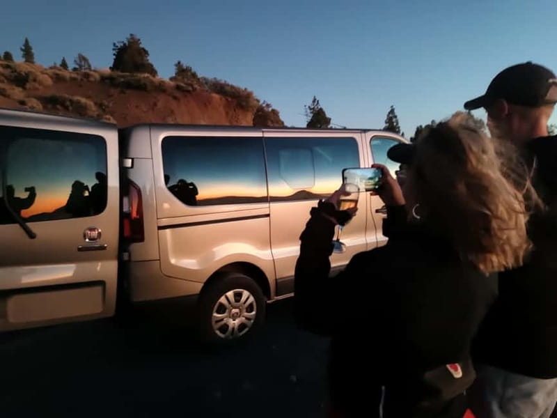 Puerto Cruz: VIP Teide Sunset & Stars, Guachiche Lunch+Cava - La Bermeja and the first mountain views