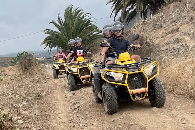 Puerto de la Cruz: Off-Road Adventure in Quad, Snack and Photos - Leaving Puerto de la Cruz on four wheels