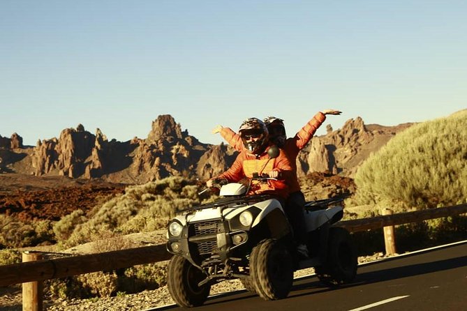 Quad adventure to Teide - Riding toward Teide from Tenerife’s southern slopes