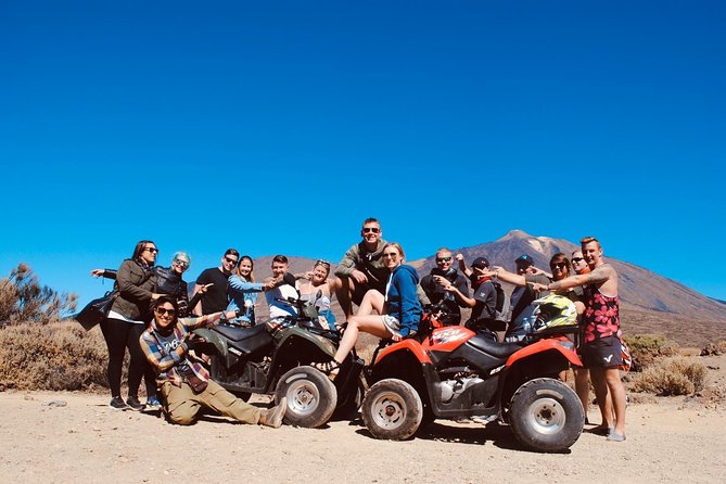 Quad Tour Volcano Teide in Tedie Natioanal Park - The road from the resorts to the volcanic high country