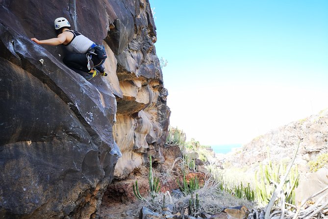 Rock climbing in natural space. - Who will enjoy this most